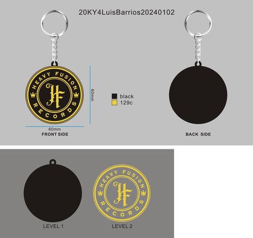 CUSTOM RUBBER KEYCHAINS - 20KY4Luis Barrios