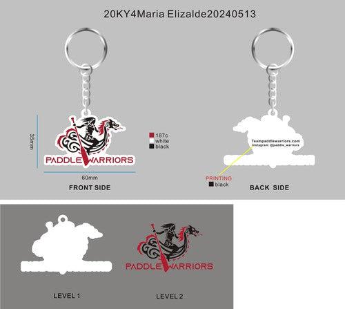 CUSTOM RUBBER KEYCHAINS - 20KY4Maria Elizalde