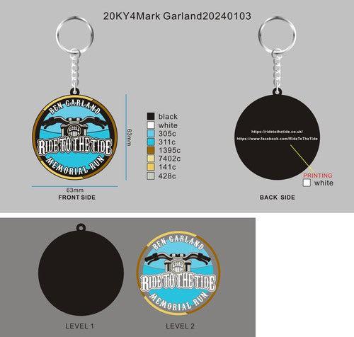 Cutom Rubber keychains-20KY4Mark Garland