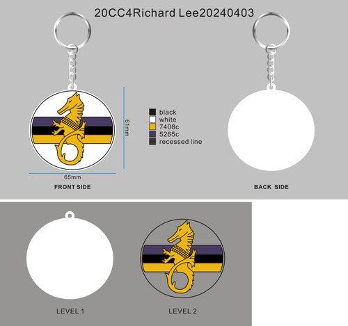 CUSTOM RUBBER KEYCHAINS - 20KY4Richard Lee