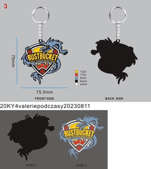 CUSTOM RUBBER KEYCHAINS -20KY4valerie podczasy