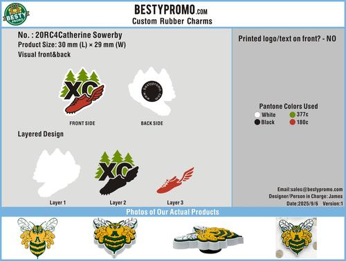 Custom Shoe charms-20CC4Catherine Sowerby-RE