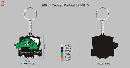 CUSTOM RUBBER KEYCHAINS - 20RK4Redzep Kadriu20230613