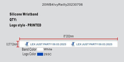 CUSTOM SILICONE WRISTBANDS - SOLID-20KY4IvyReilly