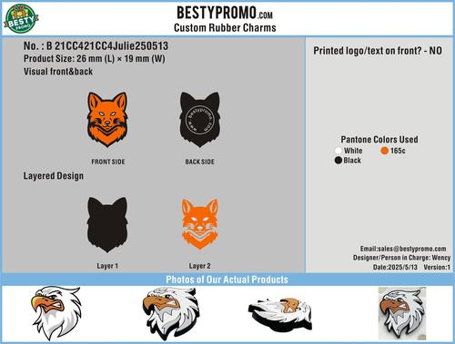 CUSTOM CHARMS 21CC4Julie250513