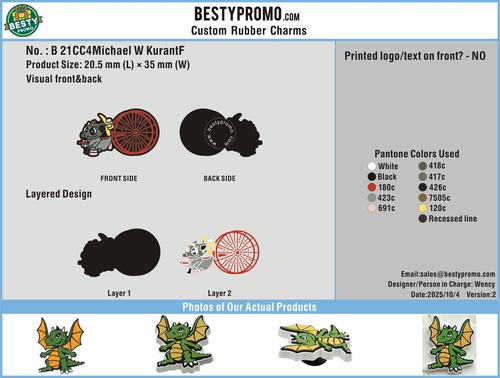 CUSTOM CHARMS 21CC4Michael W Kurant252004F-RE