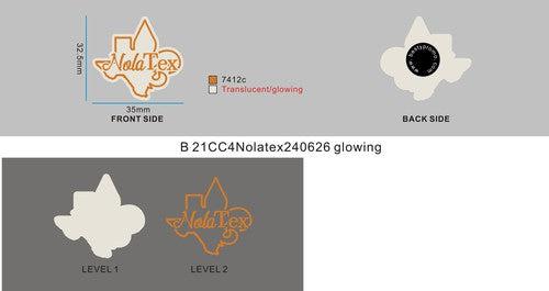 CUSTOM GLOWING CHARMS  21CC4Nolatex