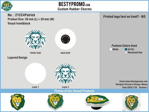 CUSTOM CHARMS 21CC4Patrick250729