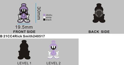 CUSTOM CHARMS AND SILICONE WRISTBAND 21CC4Rick Smith