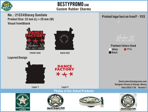 CUSTOM CHARMS 21CC4Stacey Sanitate250726