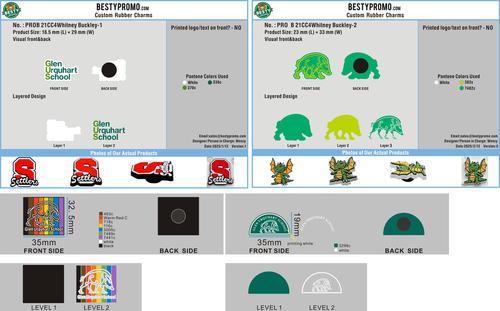 CUSTOM CHARMS  21 Reorder U5214