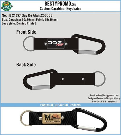 Carabiner Keychain&Air Freshener  21CK4Guy De Alwis250605