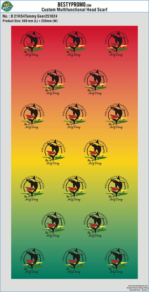 Multifunctional Head Scarf/Rubber tags 21HS4Tammy Geer251024-RE