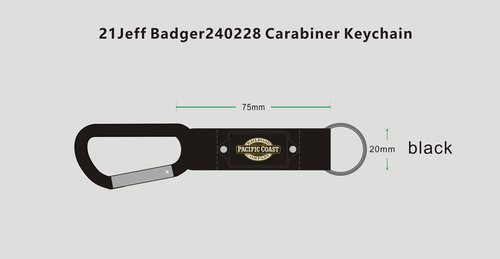 Carabiner Keychain-21Jeff Badger