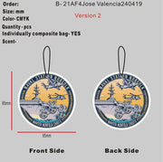 3D Rubber Keychain and Air Freshener 21Jose Valencia