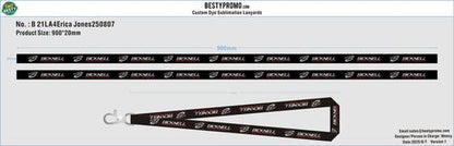 3D Rubber Keychain&Sublimated Lanyards&Zippered Bottle Coolers 21RK4Erica Jones250806