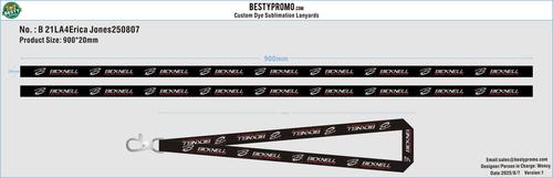 3D Rubber Keychain&Sublimated Lanyards&Zippered Bottle Coolers 21RK4Erica Jones250806