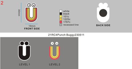 CUSTOM CLOG CHARMS-21RC4Punch Buggy230511