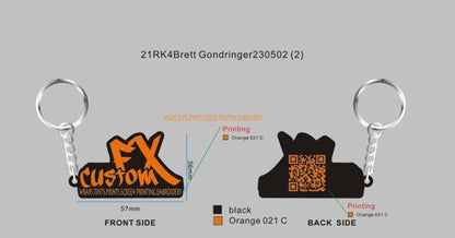 CUSTOM RUBBER KEYCHAIN-21RK4Brett Gondringer230502