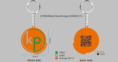 CUSTOM RUBBER KEYCHAIN-21RK4Brett Gondringer230502