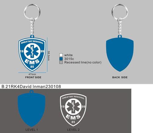 CUSTOM RUBBER KEYCHAIN-21RK4David Inman