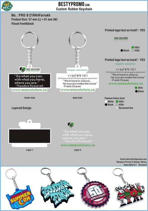 CUSTOM RUBBER KEYCHAIN 21RK4Farrukh250507