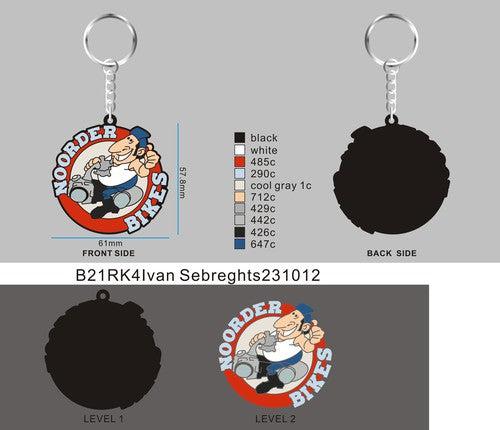 CUSTOM RUBBER KEYCHAIN-21RK4Ivan Sebreghts231012