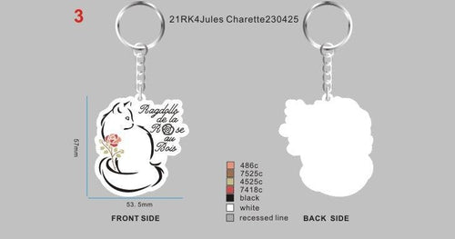 CUSTOM RUBBER KEYCHAIN-21RK4Jules Charette230425