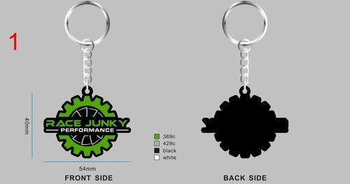 CUSTOM RUBBER KEYCHAIN-21RK4Race Junky Performance230515