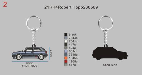 CUSTOM RUBBER KEYCHAIN-21RK4Robert Hopp230509