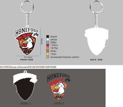 CUSTOM RUBBER KEYCHAIN-21RK4Tomas Johansen