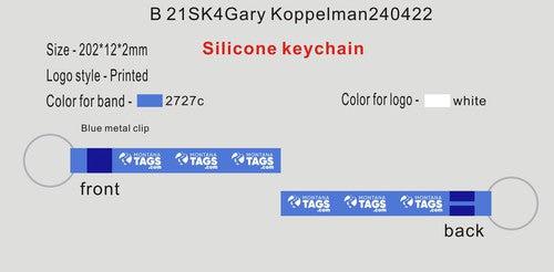 Silicone Keychain 21SK4Gary Koppelman