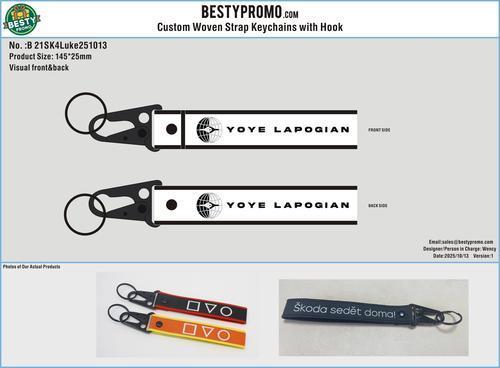 Woven Strap Keychains 21SK4Yoye251013