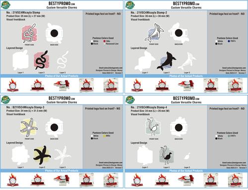 CUSTOM RUBBER KEYCHAIN/Shoe charms/ Air freshener/Tattoos/Lanyards 21RK4Micayla Stamp250220