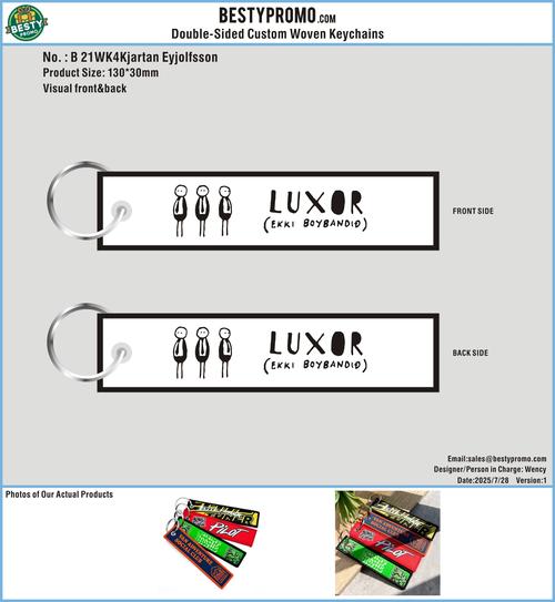Double Sided Woven Keychains 21WK4Kjartan Eyjolfsson250728