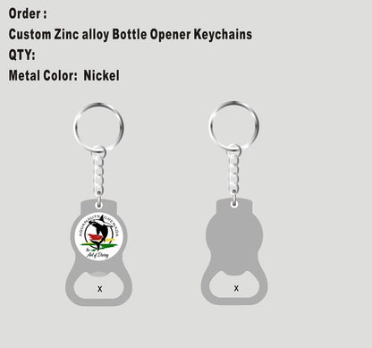 CUSTOM TAG AND BOTTLE OPENER AND CARABINER - 21tammu geer