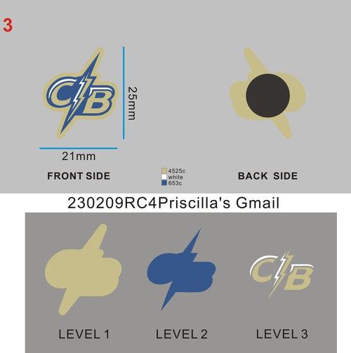 PERSONALIZED LOGO CLOG CHARMS - 230209RC4Priscilla's Gmail10