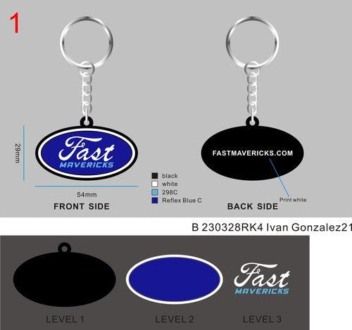 CUSTOM RUBBER KEYCHAIN-230328RK4 Ivan Gonzalez21