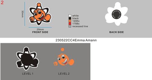 PERSONALIZED LOGO CLOG CHARMS - 230522CC4Emma Amann10