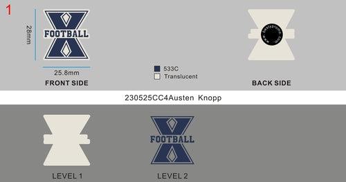 PERSONALIZED LOGO CLOG CHARMS - 230525CC4Austen  Knopp10