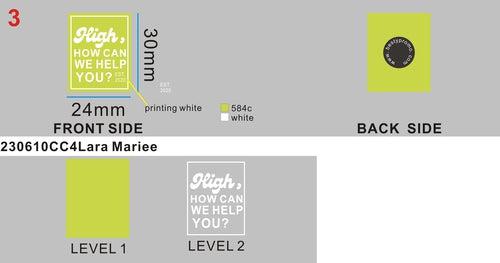 PERSONALIZED LOGO CLOG CHARMS - 230610CC4Lara Mariee10