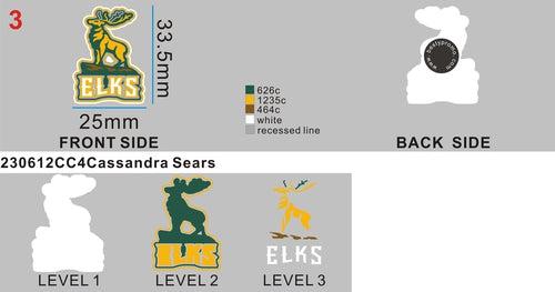 PERSONALIZED LOGO CLOG CHARMS - 230612CC4Cassandra Sears10