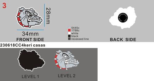 PERSONALIZED LOGO CLOG CHARMS - 230617CC4Keri Casas 10