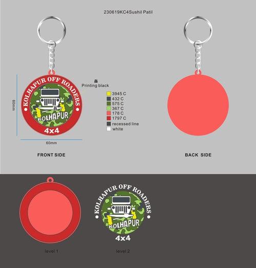 CUSTOM 3D DIE CUT RUBBER KEYCHAINS（REGULAR）-230619KC4Sushil Patil10