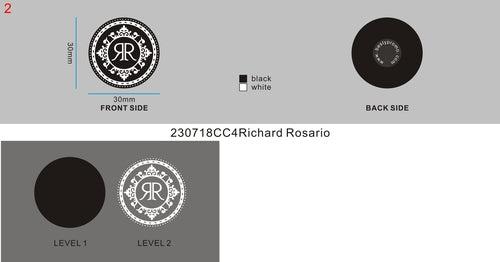 PERSONALIZED LOGO SHOE CHARMS - 10CC4Richard Rosario230718