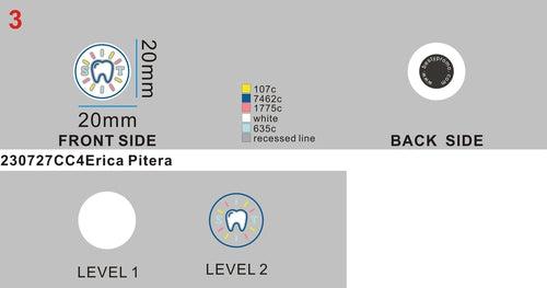 Personalized Logo SHOE Charms - 230727CC4Erica Pitera10