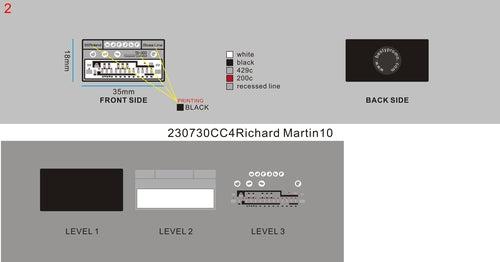 PERSONALIZED LOGO SHOE CHARMS  - 230730CC4Richard Martin10