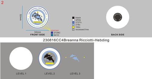 PERSONALIZED LOGO CLOG CHARMS - 230816CC4Breanna Ricciotti-Hebding10