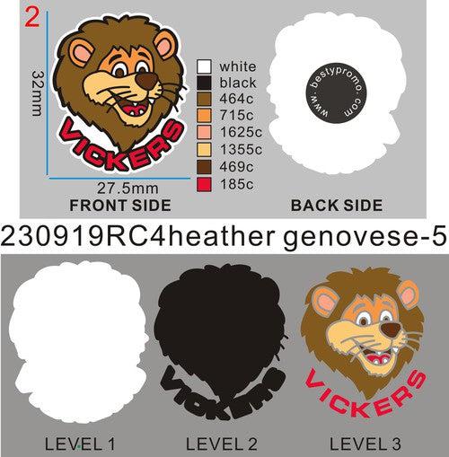 18-custom shoe charm-230919RC4heather genovese