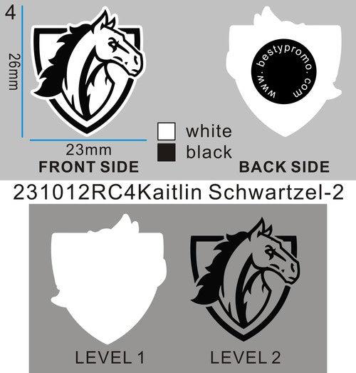 18-custom shoe charm-231012RC4Kaitlin Schwartzel